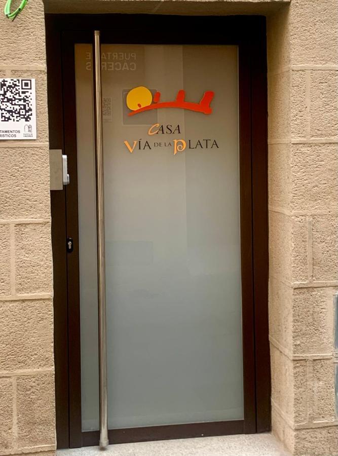 Apartamento Casa Via De La Plata Caces Exterior foto